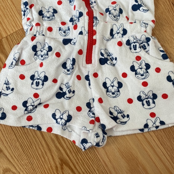 NWOT Disney | Minnie Mouse terry romper - Picture 3 of 5